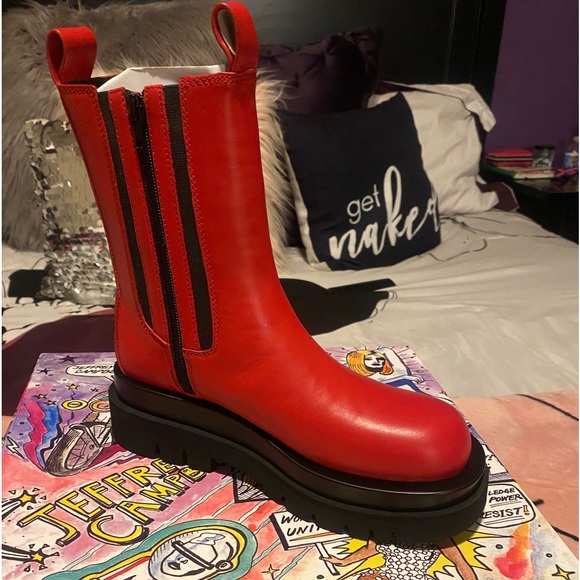 Jeffrey Campbell boots size 6 1/2 - Picture 3 of 3